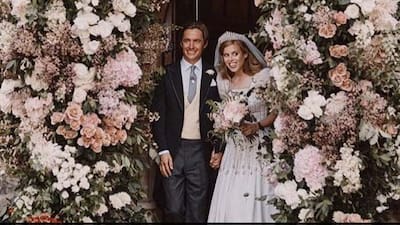 wedding dress of princess beatrice Princess Beatrice says it was an 'honour' to wear Queen's dress for wedding