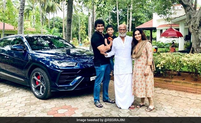 रजनीकांत ने खरीदी ब्रांड न्यू लेम्बोर्गिनी उरुस एसयूवी कार, कीमत जान हो जाएंगे हैरान