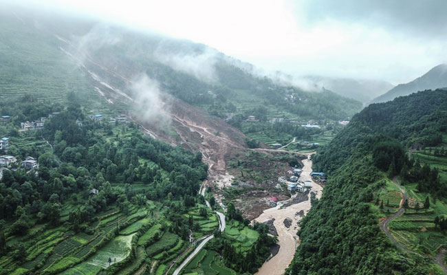 China Landslides Leave At Least 14 Dead Or Missing
