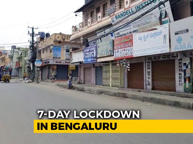 Bengaluru Is Lockdown City Once Again