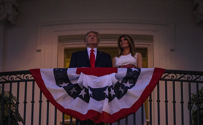 Virus, Protests, Trump's Angry Words Darken US Independence Day