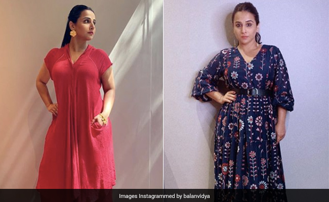 विद्या बालन इन एथनिक आउटफिट्स के साथ कर रही हैं ''शकुंतला देवी'' का E-Promotion, देखें Viral Pics