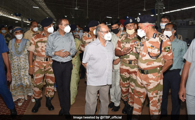 Delhi Lt Governor Inaugurates World's "Largest" COVID Care Centre