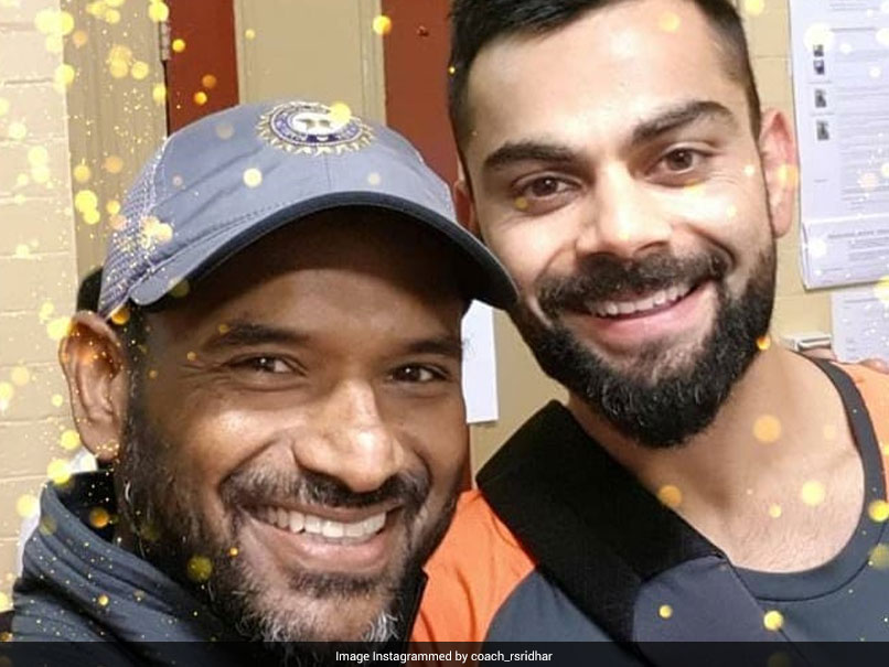 Virat Kohli, Ravi Shastri Lead Wishes On Fielding Coach R Sridhar's 50th Birthday