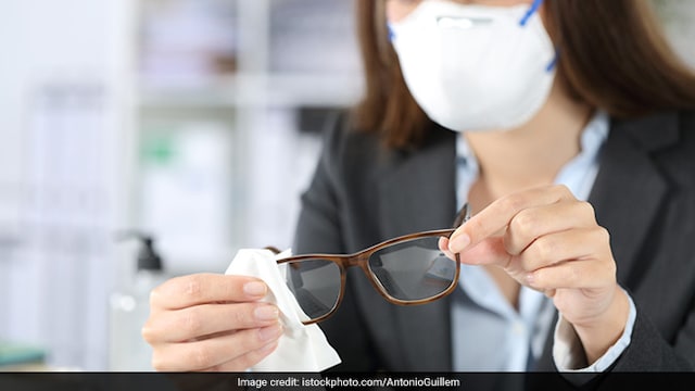 Clean eye glasses: Clean your eyewear with lotion-free soap and water every day