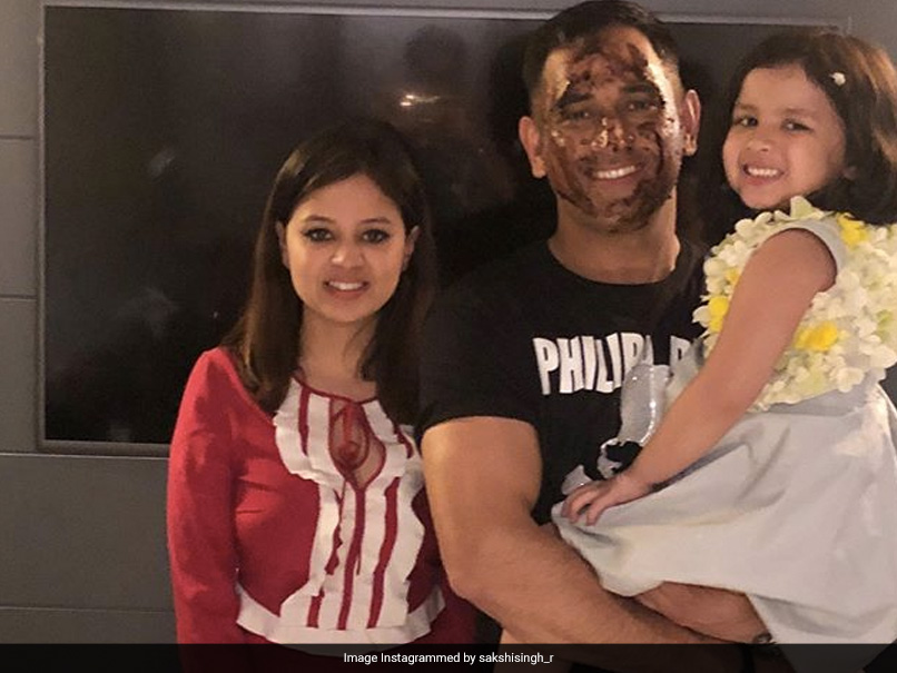 "Greyed A Bit More": Wife Sakshis Birthday Wish For MS Dhoni Takes The Cake