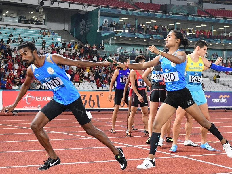 India Asian Games Relay Squad Upgraded To Gold After Bahrain Doping Ban