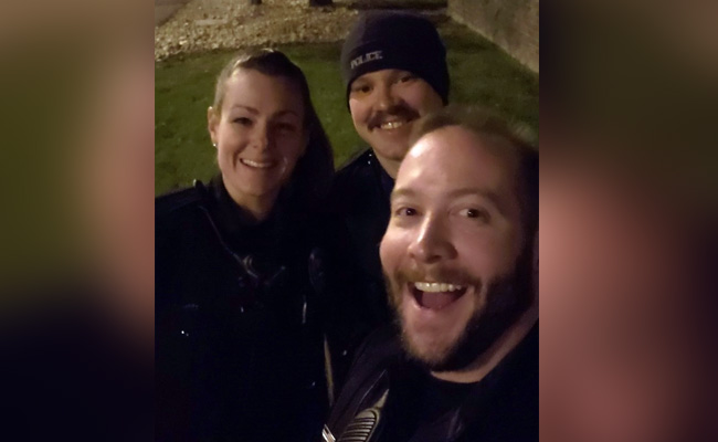 US Officers Sacked After Photo Imitating Chokehold On Black Man Surfaces