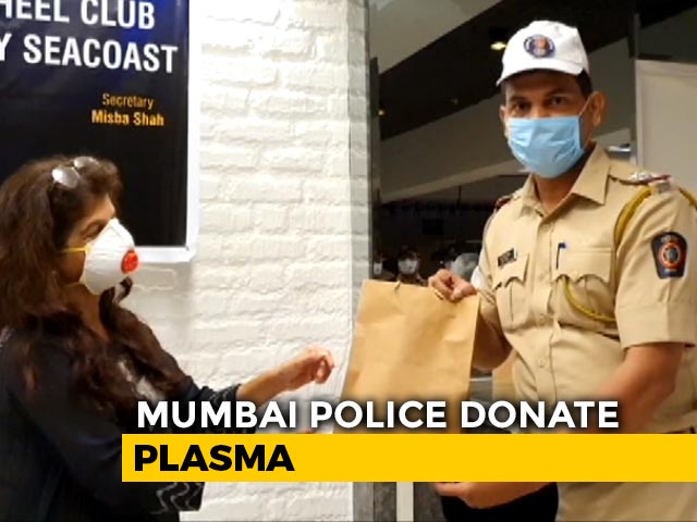 Mumbai Cop Whose Mother Died Of COVID-19 Among 7 To Donate Plasma