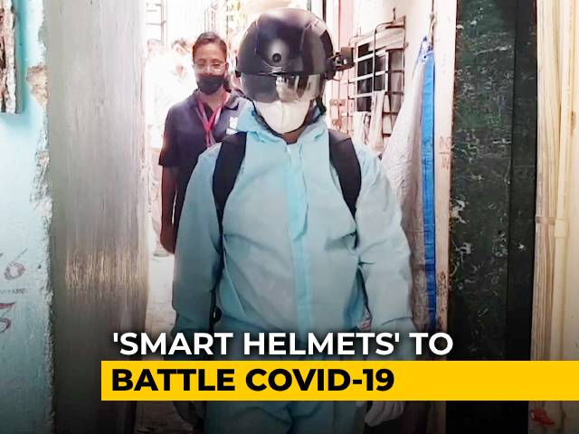 How 'Smart Helmets' Are Helping Mumbai Battle COVID-19 | NDTV Beeps