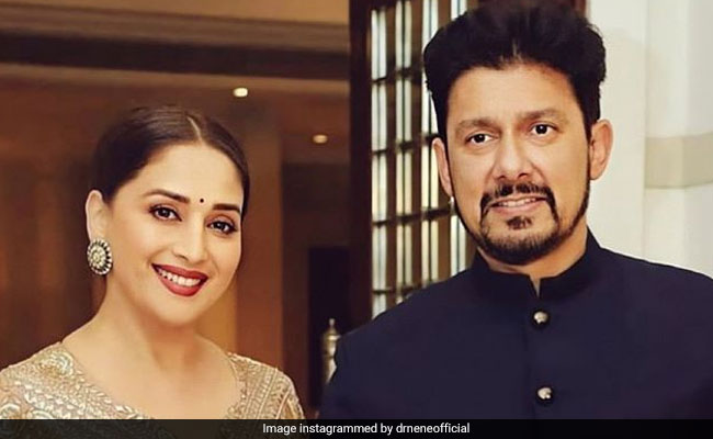 The Internet Loves This Pic Of Madhuri Dixit And Her Husband Sriram Nene