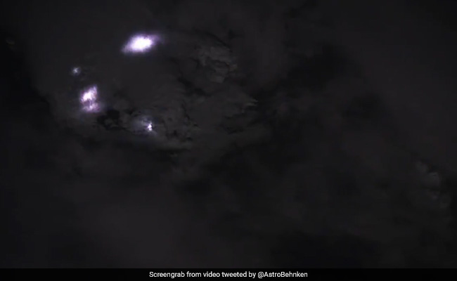 Lightning, As Seen From Space, Captured In Stunning Video By NASA Astronaut