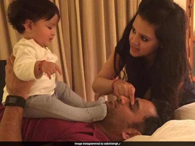 MS Dhonis Wife Sakshi Posts Adorable Message On 10th Marriage Anniversary