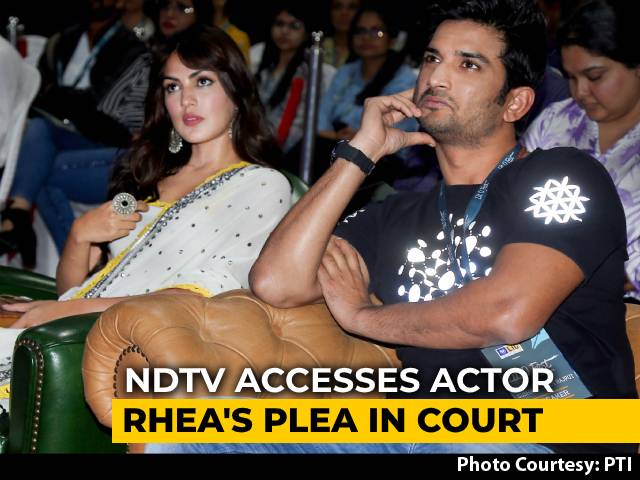 Was Living With Sushant Rajput, Left On June 8: Rhea Chakraborty To Court