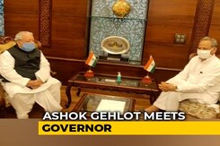 Ashok Gehlot Meets Governor After 2 Regional Party MLAs Extend Support Ashok Gehlot Meets Governor After 2 Regional Party MLAs Extend Support