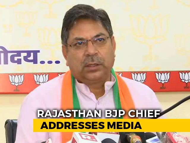 "Congress Plan To Malign": BJP On Alleged Rajasthan Tape