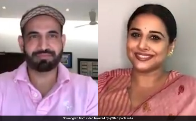 विद्या बालन इस हफ्ते 'क्रिकेट कनेक्टेड' शो में दिखेंगी, धोनी, विराट और रोहित को लेकर कही ये बात...