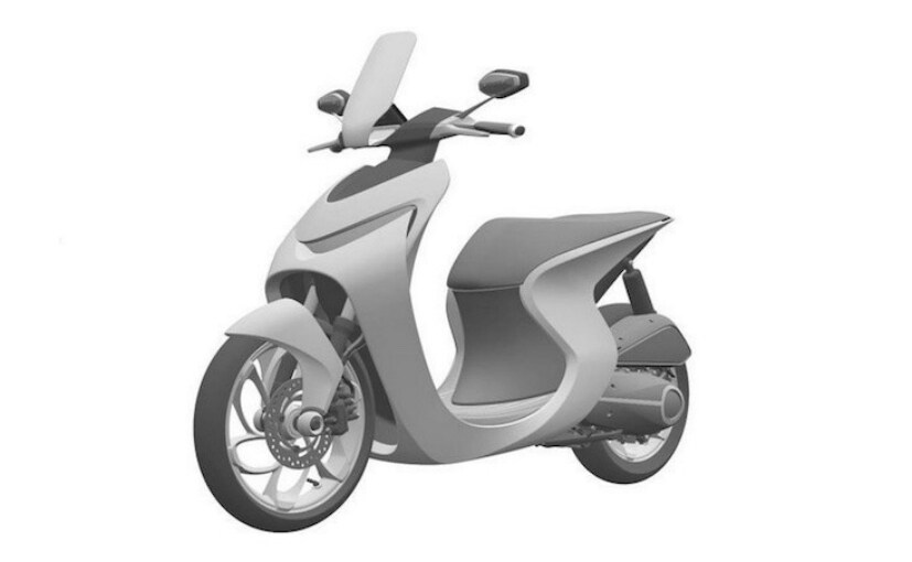 Honda Neo Retro Scooter Concept Revealed In Patent Images Honda Neo Retro Scooter Concept Revealed In Patent Images