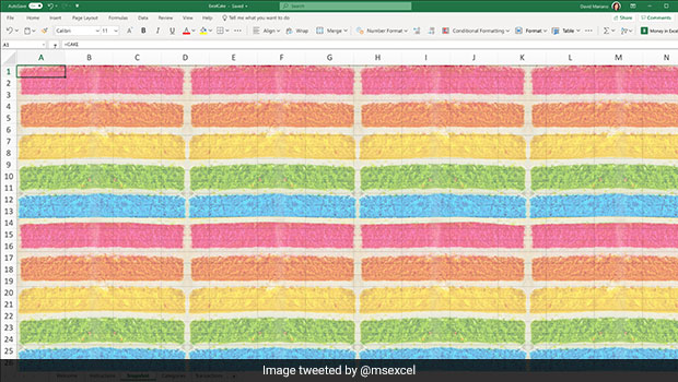 Microsoft Excel's New 'Cake Layout' Has Got Twitterati Drooling. Seen It Yet?