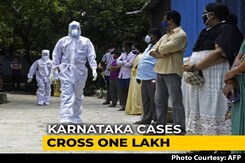 Andhra Pradesh, Karnataka Cross 1 Lakh Coronavirus Cases Andhra Pradesh, Karnataka Cross 1 Lakh Coronavirus Cases