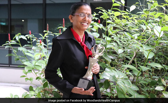 Indian-Origin Singapore Nurse Gets President's Award For COVID Services
