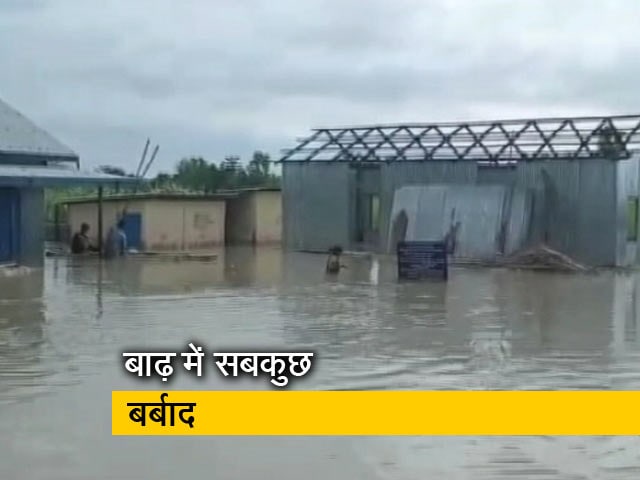 असम में 27 लाख बाढ़ प्रभावित, अब तक 81 लोगों की मौत