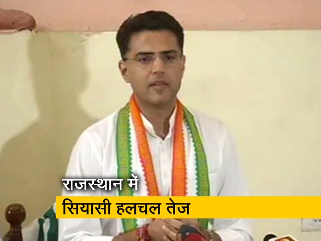राजस्थान में सियासी हलचल तेज, दिल्ली पहुंचे डिप्टी CM सचिन पायलट