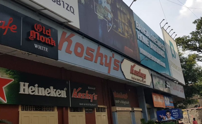Iconic Bengaluru Restaurant Koshy's Closes Indefinitely Amid Pandemic