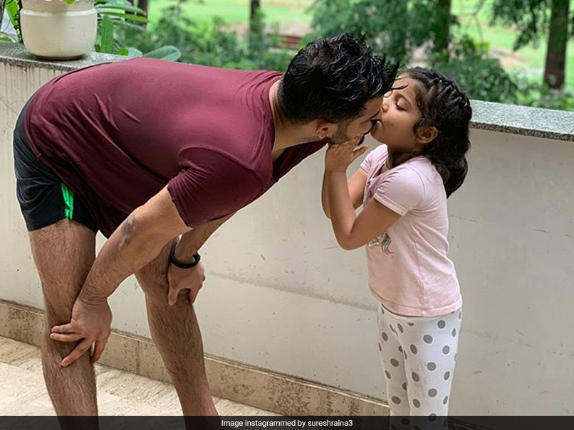 Suresh Raina Takes Daughter Out For A Drive To Enjoy Delhi Rains. Watch