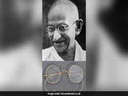 "Rare And Important" Pair Of Mahatma Gandhi's Iconic Glasses Go On Sale In UK "Rare And Important" Pair Of Mahatma Gandhi's Iconic Glasses Go On Sale In UK