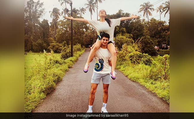 Sara Ali Khan "Begged" And "Bribed" Brother Ibrahim To Go On This Adventure. Pics Are Wow