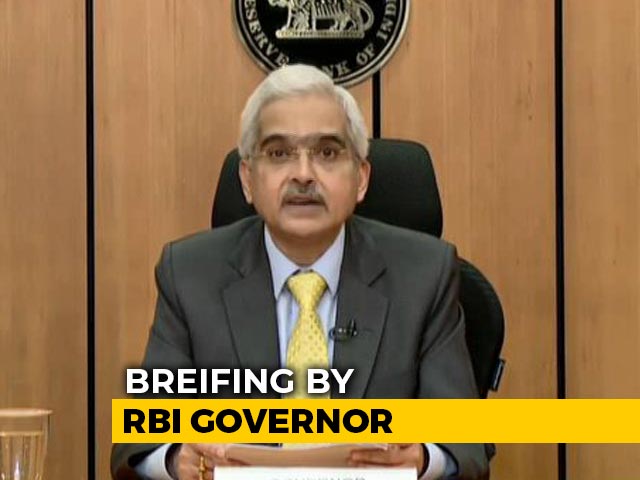 Real GDP Likely To Remain In Negative Zone In First Half Of 2020-21, Says RBI