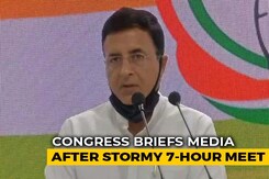 Can’t Discuss Issues In Public, Stand Behind Gandhis: Congress After Meet Can’t Discuss Issues In Public, Stand Behind Gandhis: Congress After Meet