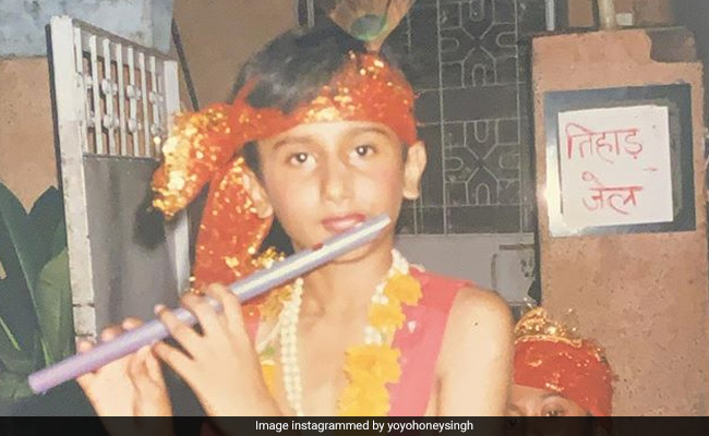 यो यो हनी सिंह बचपन में बनते थे कृष्ण, पुराना Photo शेयर कर सिंगर ने फैन्स को यूं दी जन्माष्टमी की बधाई