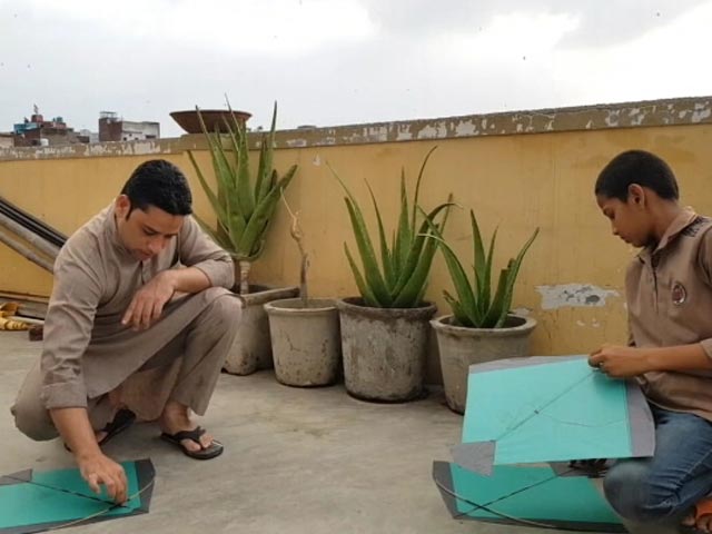 Keeping Up Kite-Flying Tradition On Independence Day