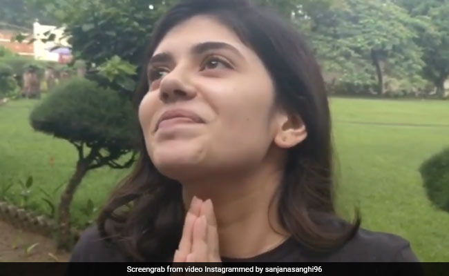<I>Dil Bechara</i> Diaries: For Sanjana Sanghi, This Goodbye Moment Will Always Remain Special
