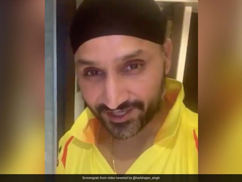 IPL 2020: Harbhajan Singh Speaks Tamil, Sends Message To Chennai Super Kings Fans. Watch