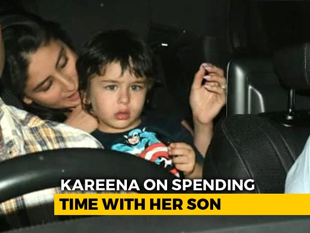 "Grateful To Have So Much Time With My Son": Kareena Kapoor Khan