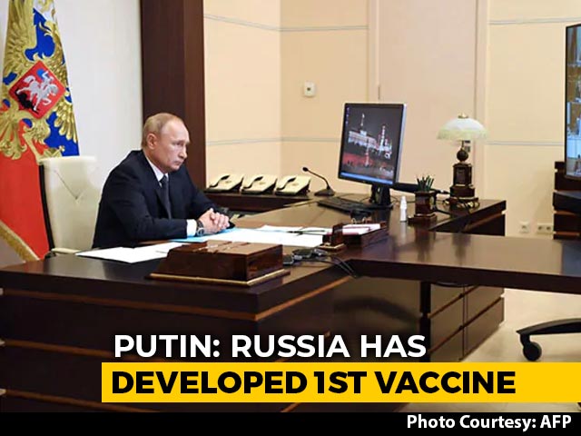 Russia Claims 1st Covid Vaccine "Sputnik V"; Putin's Daughter Inoculated