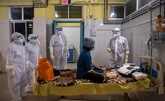 Armed Guards For The Last Doctor Standing At This Bihar COVID Hospital