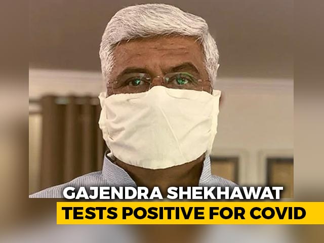 Union Minister Gajendra Shekhawat Says He Has Tested Covid +ve