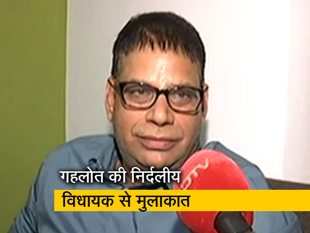 राजस्थान : निर्दलीय विधायक भी लौटे गहलोत के पास