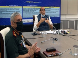 अपनी रक्षा जरूरतें पूरी करने के लिए हम दूसरे देशों पर निर्भर नहीं रह सकते: राजनाथ सिंह अपनी रक्षा जरूरतें पूरी करने के लिए हम दूसरे देशों पर निर्भर नहीं रह सकते: राजनाथ सिंह