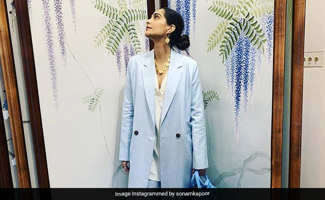 Move Over Pantsuit. Sonam Kapoor Shows Us To Suit Up In A Skirt