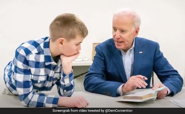 In Moving Video, Teen Says How Joe Biden Helped Him Overcome Stutters