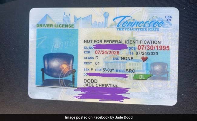 Woman Renews License Online. It Comes Back With Picture Of Empty Chair