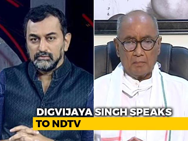 Why Say There Is No Internal Democracy In Congress: Digvijaya Singh