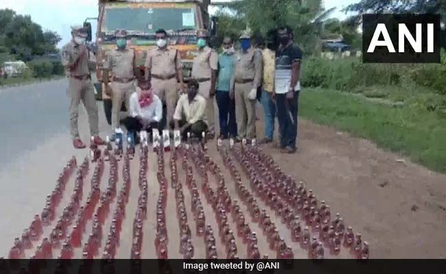2 Arrested For Illegally Transporting 423 Liquor Bottles: Andhra Cops