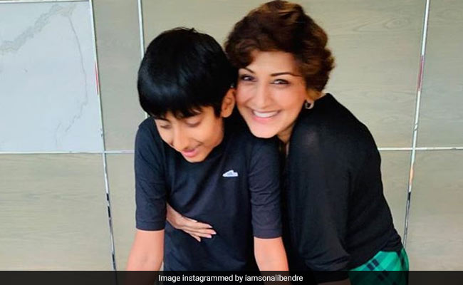 Sonali Bendre's Son Ranveer Is "Growing Up Too Fast." Read Her Birthday Wish