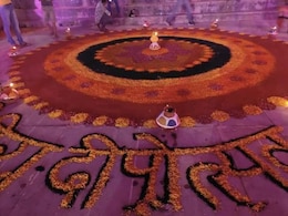Ram mandir bhumi pujan: 'राममय' हुई अयोध्या,  देखे- भूमि पूजन स्थल की अंदर की तस्वीरें Ram mandir bhumi pujan: 'राममय' हुई अयोध्या,  देखे- भूमि पूजन स्थल की अंदर की तस्वीरें